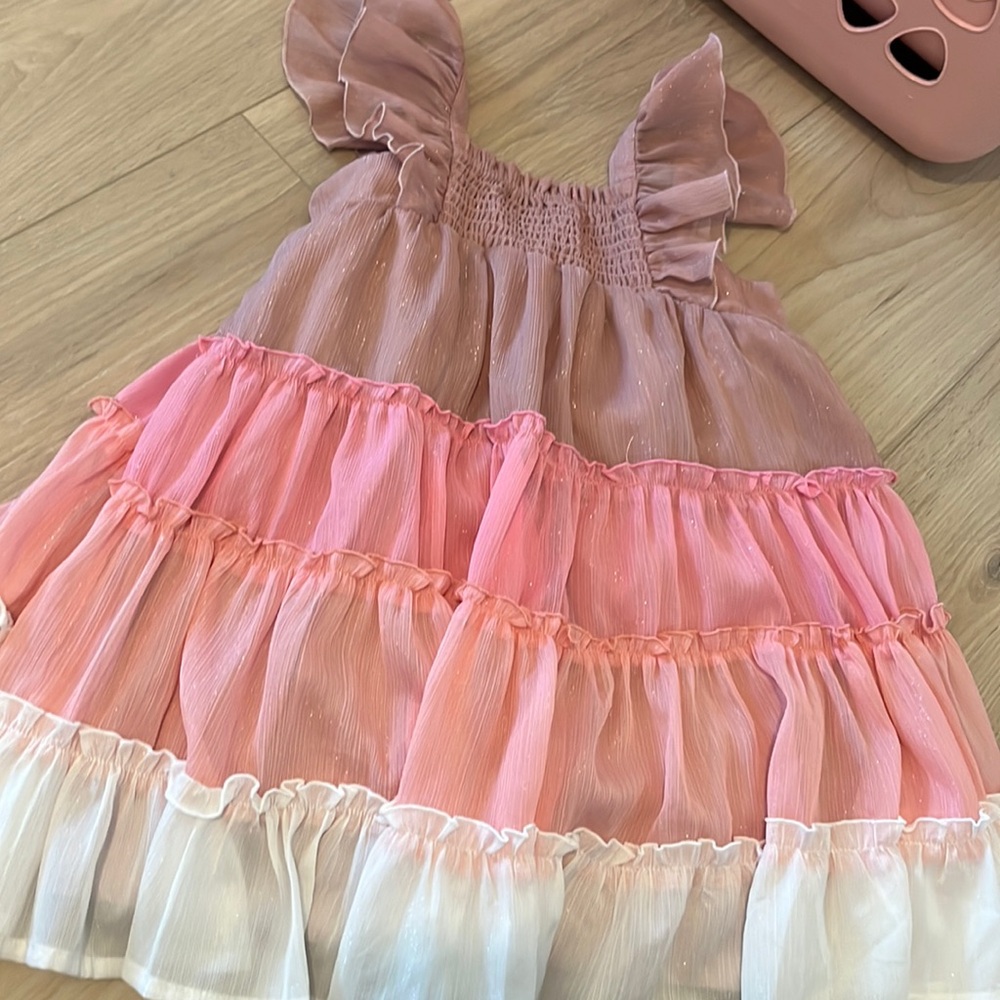 Cheeky Plum spring summer flow ombre dress